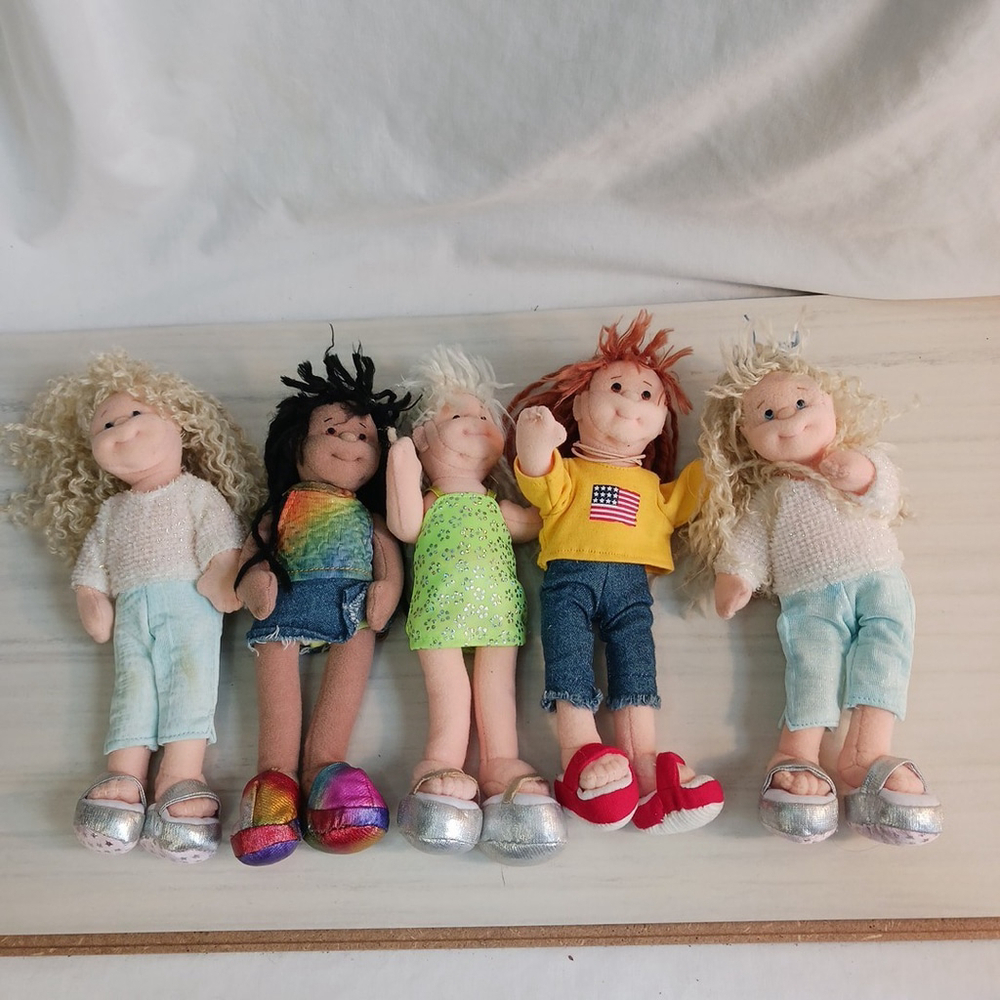 TY Beanie Boppers 2002 Plush Dolls Toy Stuffed Figures